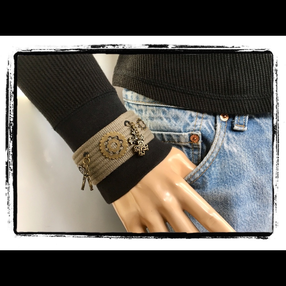 🇺🇸 OD GREEN MILITARY CUFF BRACELET 🇺🇸